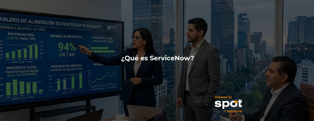 ¿Qué es ServiceNow?