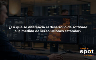 ¿En qué se diferencia el desarrollo de software a la medida de las soluciones estándar?